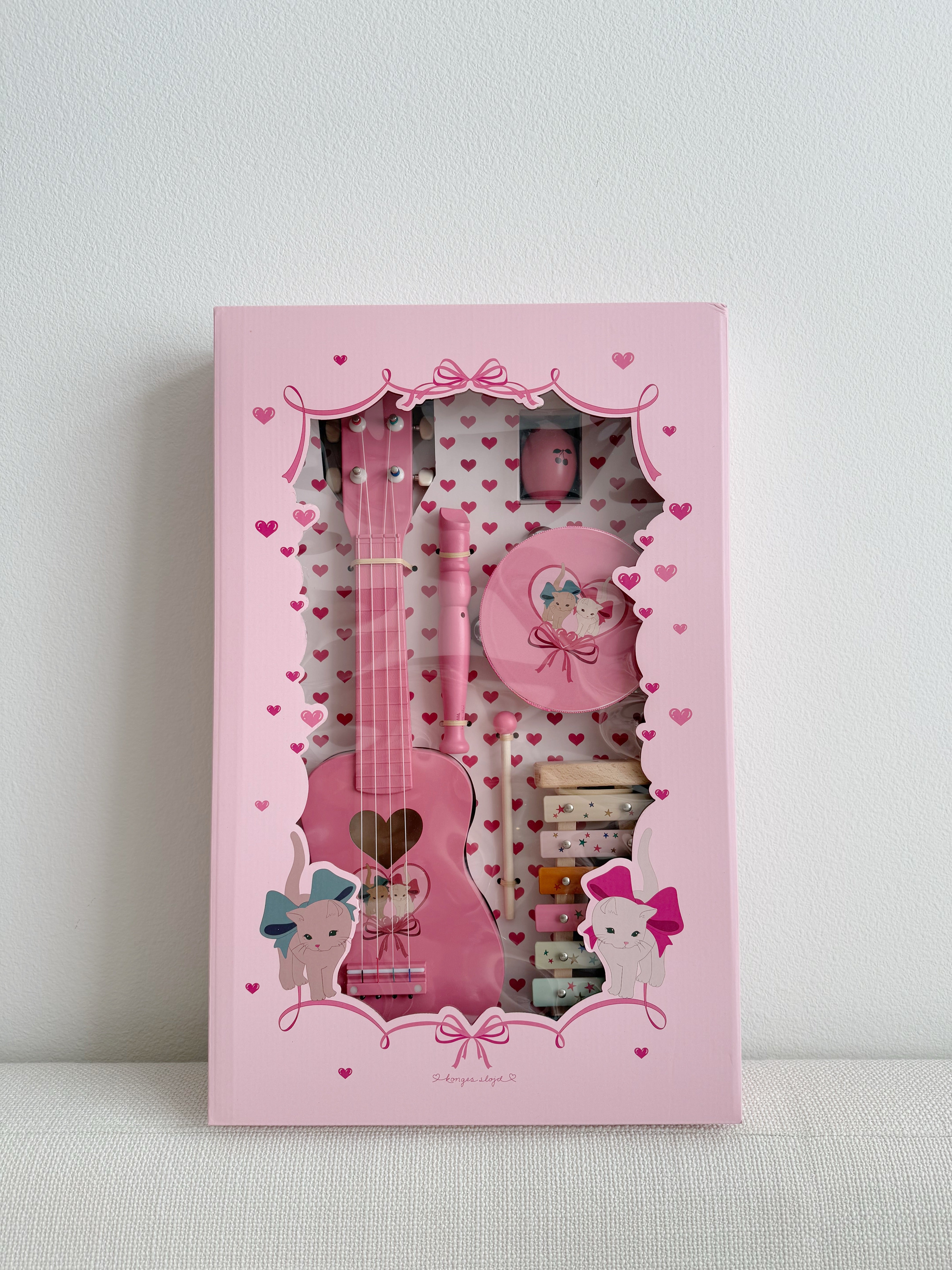 Wooden Music Set | Bow Kitty