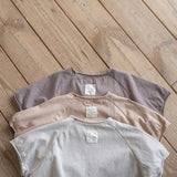 Baby Dinsoaur Romper | Grey
