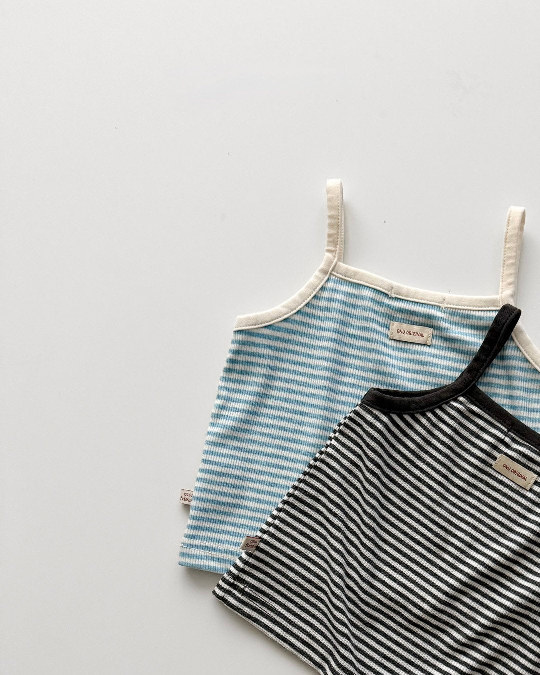 Kid's Striped Ribbed Set | 2 Colors