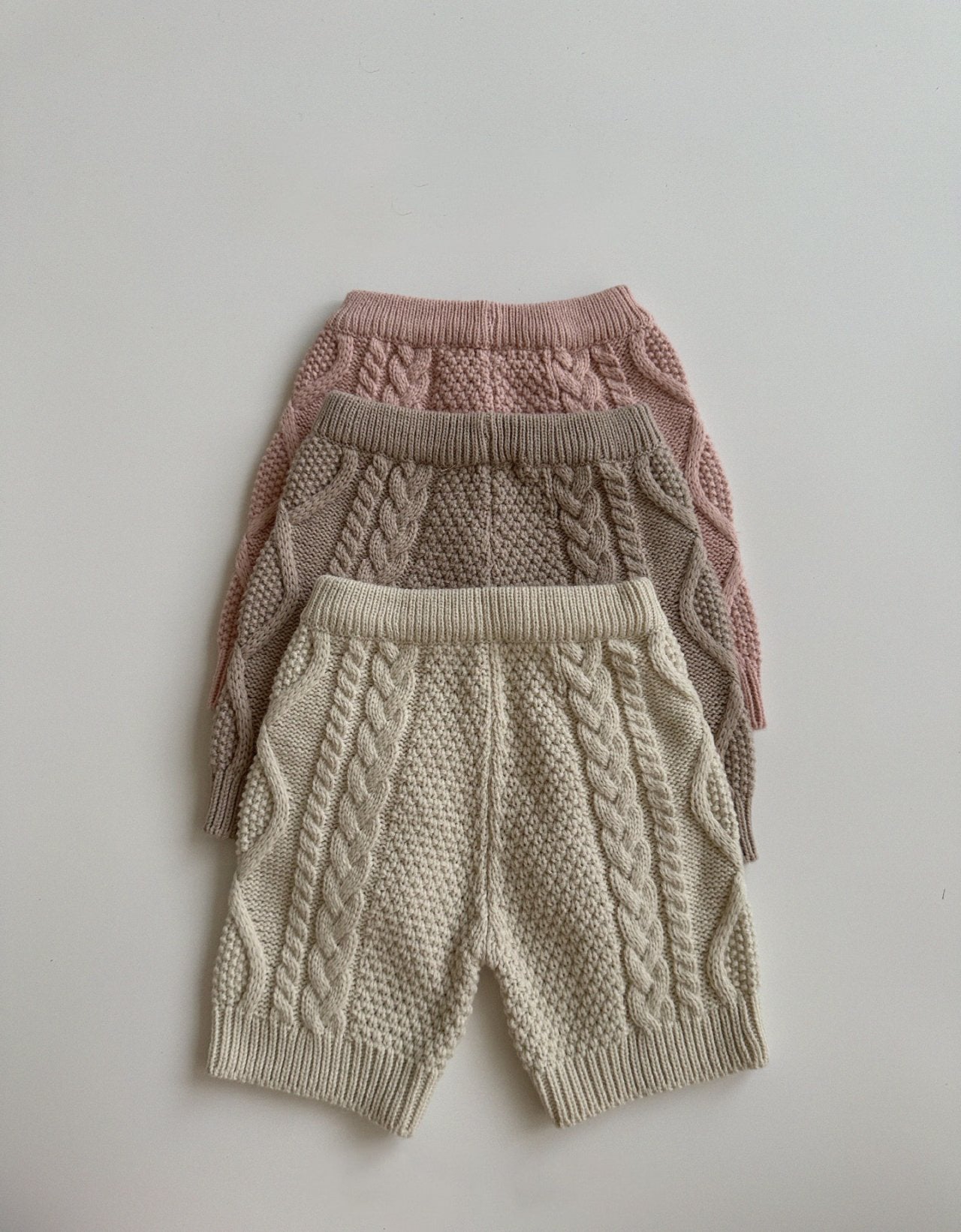 Knit Pants | Pink