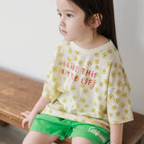 Little Life Flower Tee | Cream