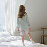 Eyelet Cardigan | Mint