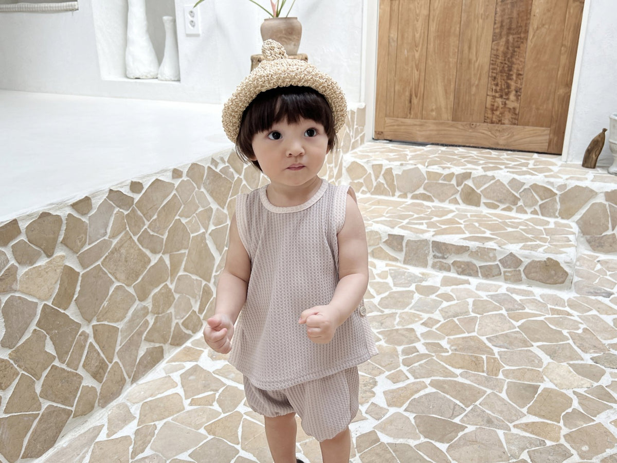 Baby Waffle Set | Beige