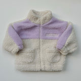 Mouse Sherpa Jacket | Purple