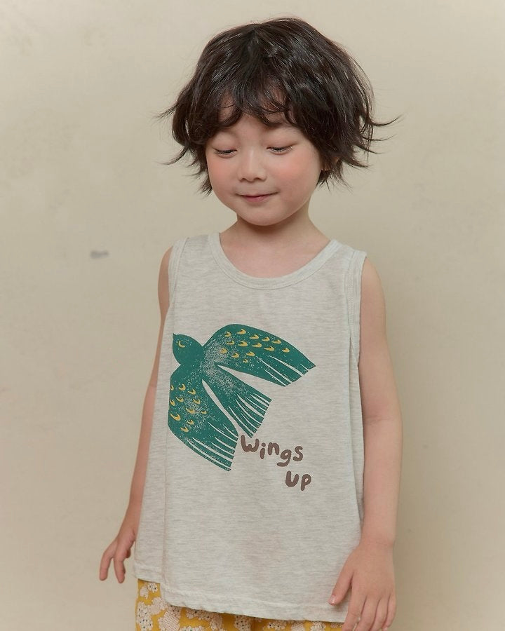 Kid's Wings Up Tank | 2 Colors