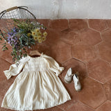 Emily Smocked Dress | Cream