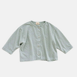 Eyelet Cardigan | Mint