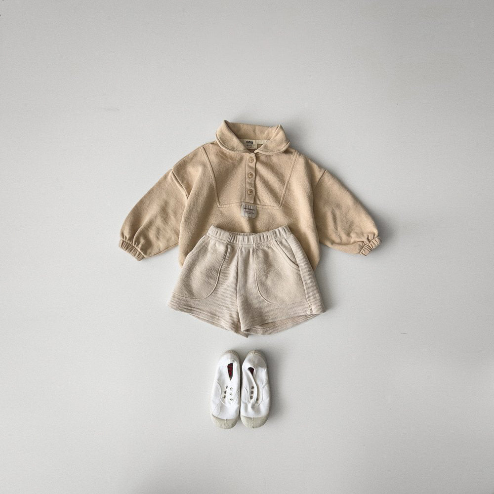 Sweat Shorts | Beige