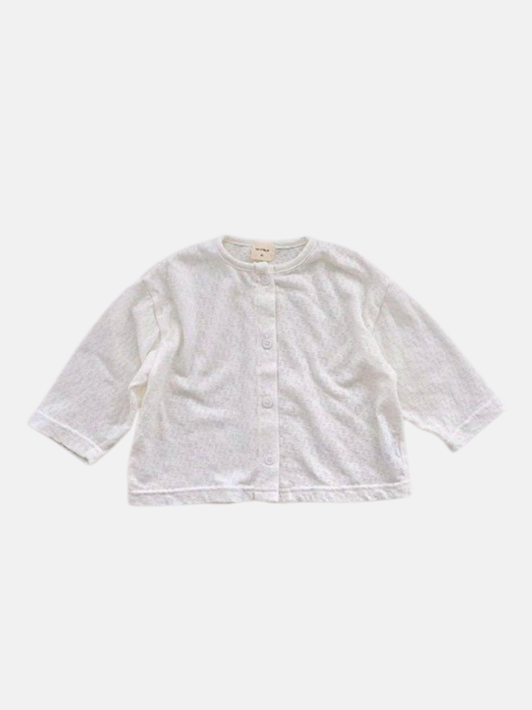 Eyelet Cardigan | Ivory