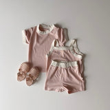 3 Piece Lounge Set | Pink