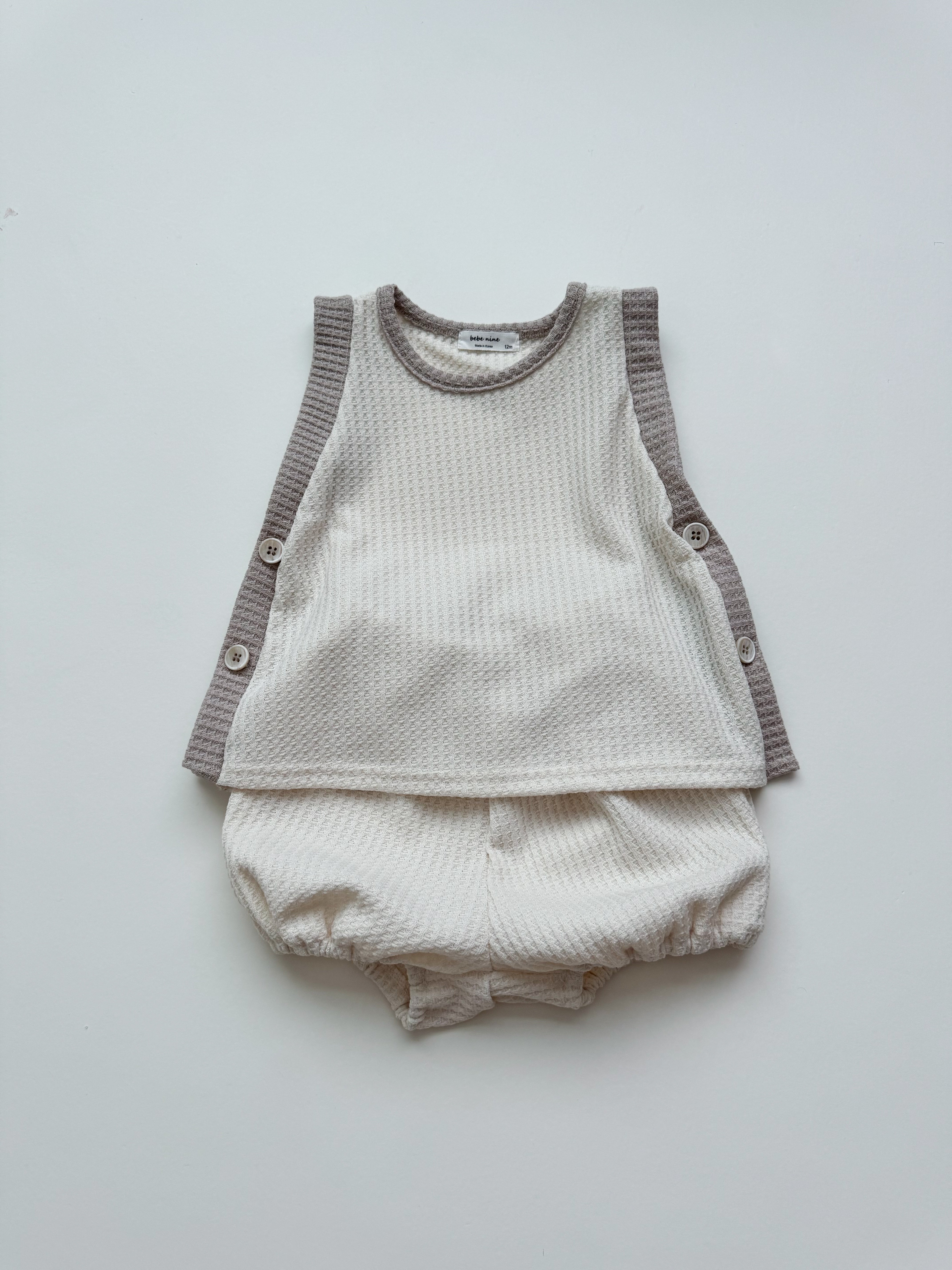 Baby Waffle Set | Cream