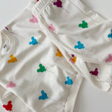 Mickey Balloon Sweat Set