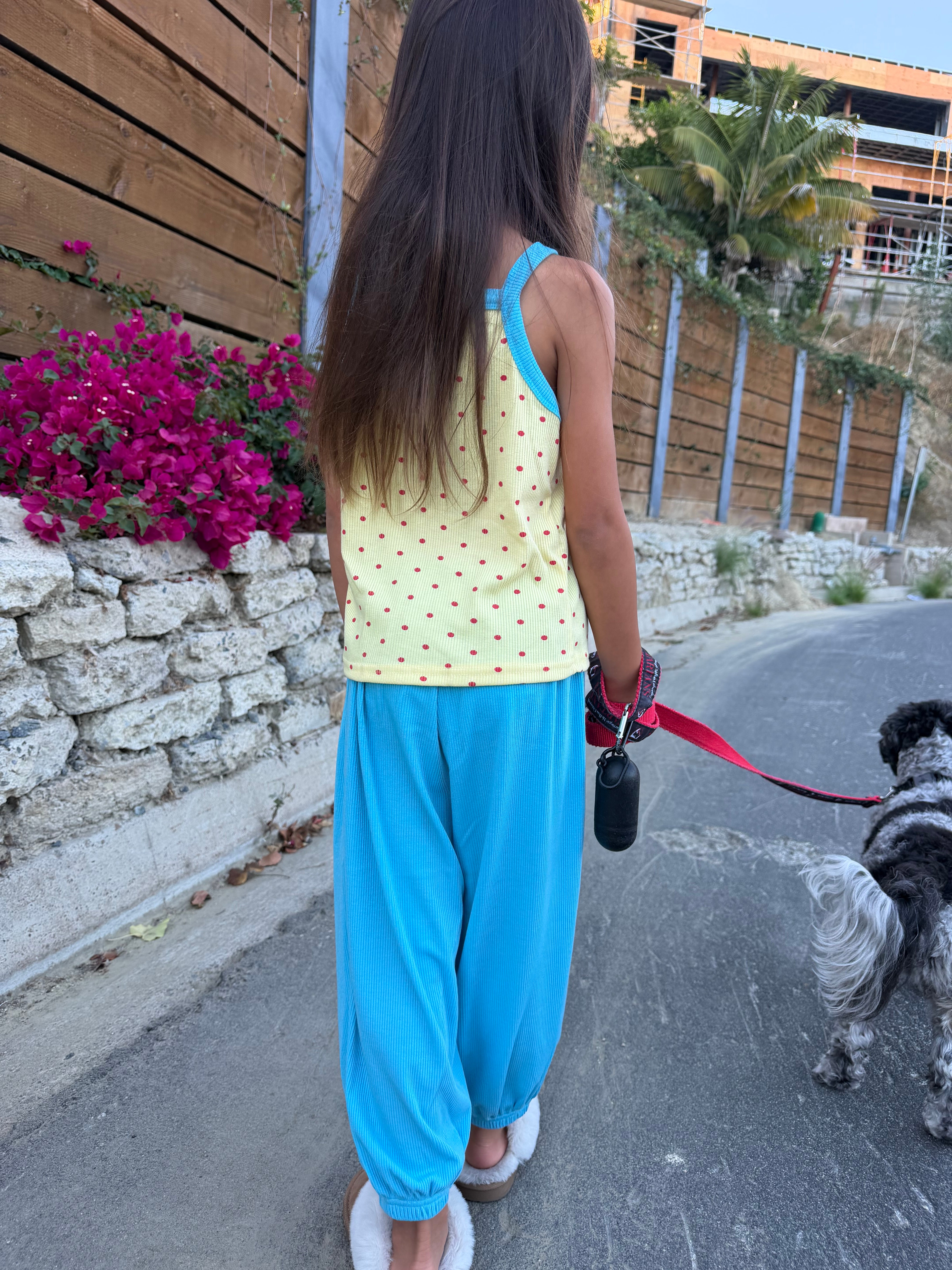 Kid's Polka Dot Rib Set