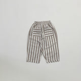 Striped Pants | Beige