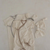 Newborn Striped Set | Grey