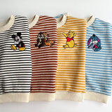 Striped Disney Sweat Set | Pooh Bear