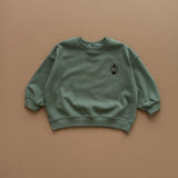 Alpine Vibe Crewneck | Forest Green