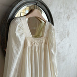 Mama's Vintage Puff Sleeve Dress | Cream