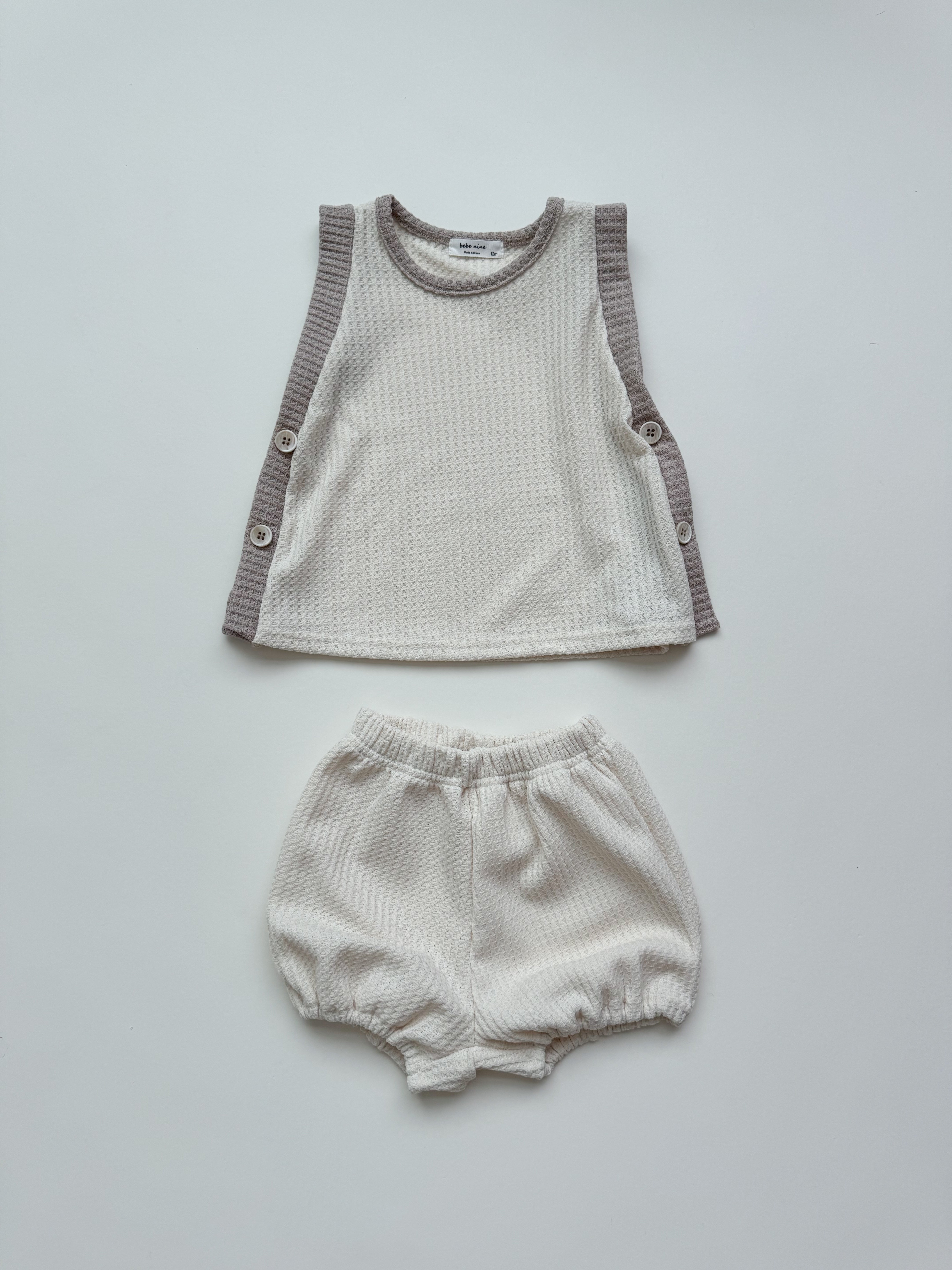 Baby Waffle Set | Cream