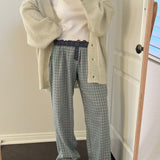 Women's Plaid Pants | Green