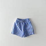 Striped Boxer Shorts | Blue
