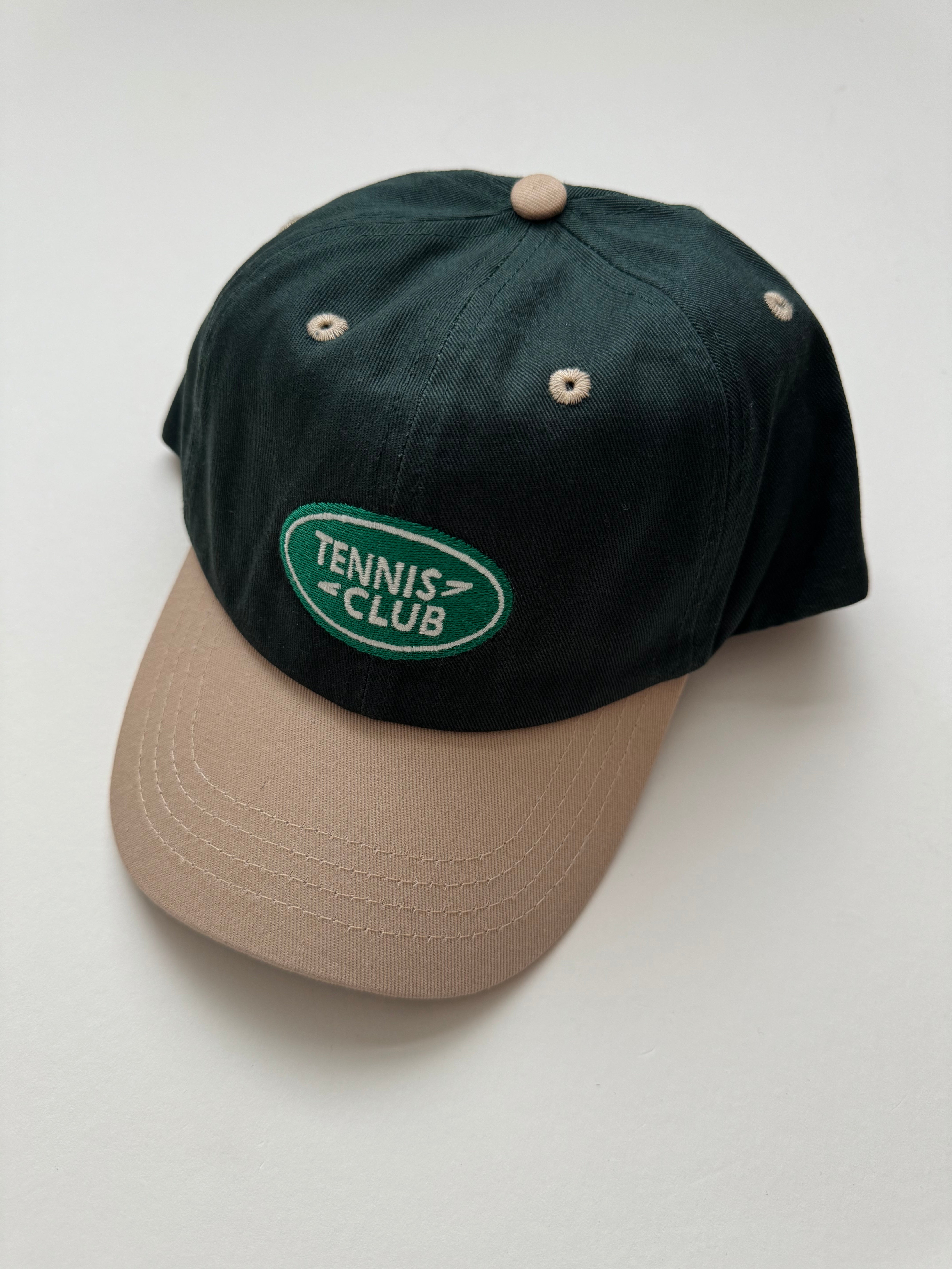 Tennis Club Cap - Forest Green