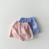Striped Boxer Shorts | Blue