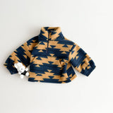 Fleece Zip Anorak | Teal