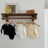 Baby Cardigan Romper Set | Black