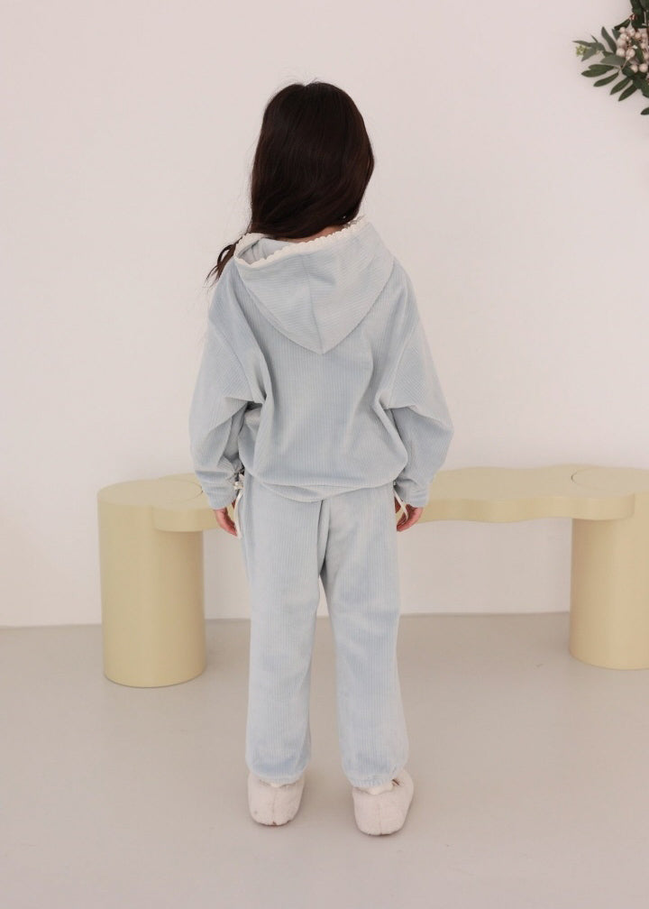 Velour Ribbon Set | Blue