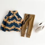 Fleece Zip Anorak | Teal