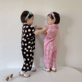 Daisy Pleats Summer Set | Pink