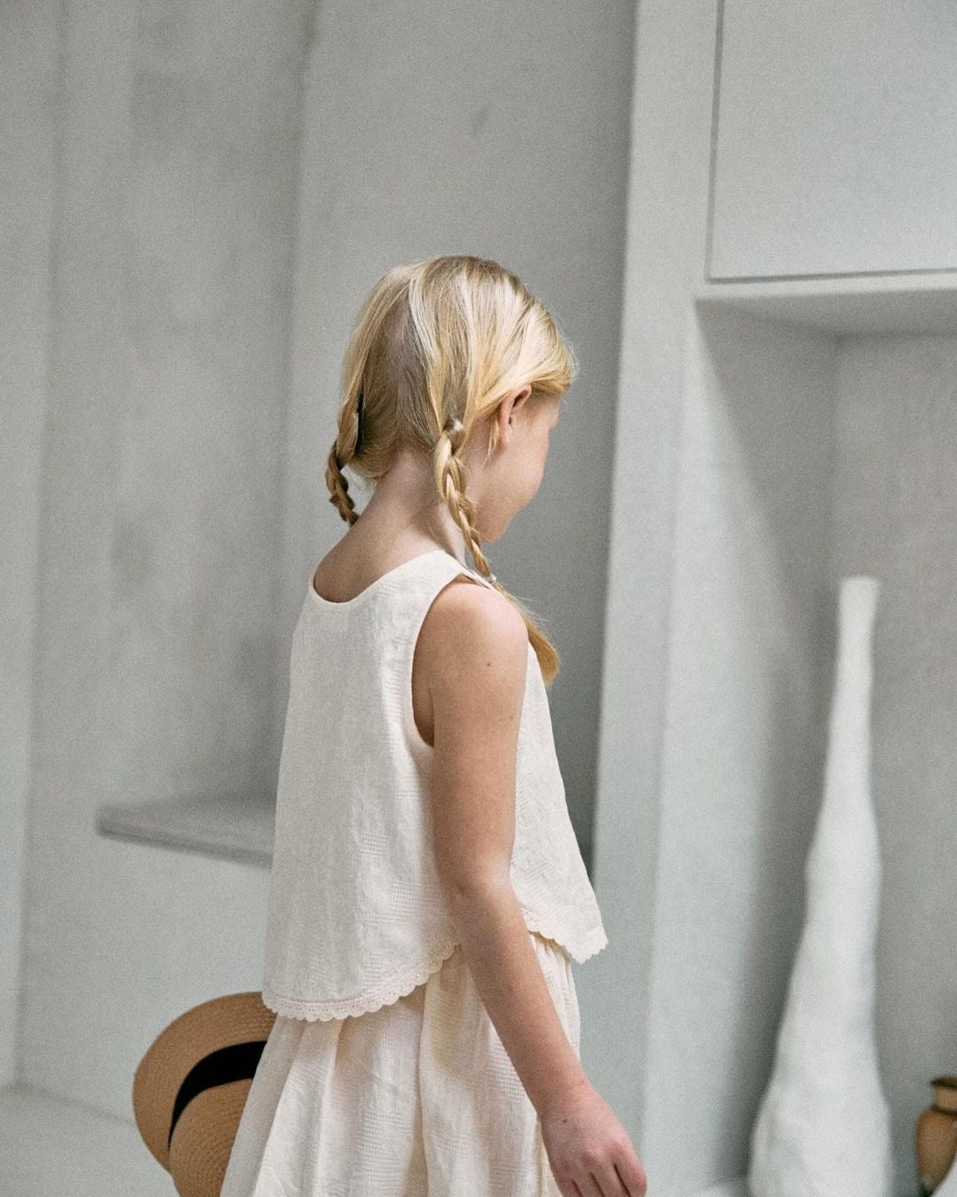 Gemma Skirt Set | Milk
