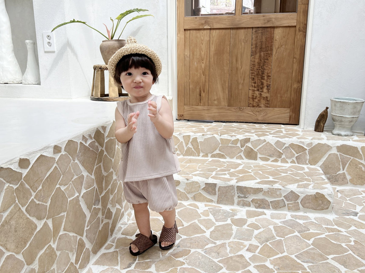 Baby Waffle Set | Beige
