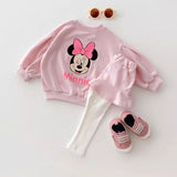 Minnie Sweatskirt Set | Pink