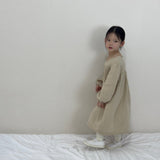 Yoryu Crinkle Dress | Tan