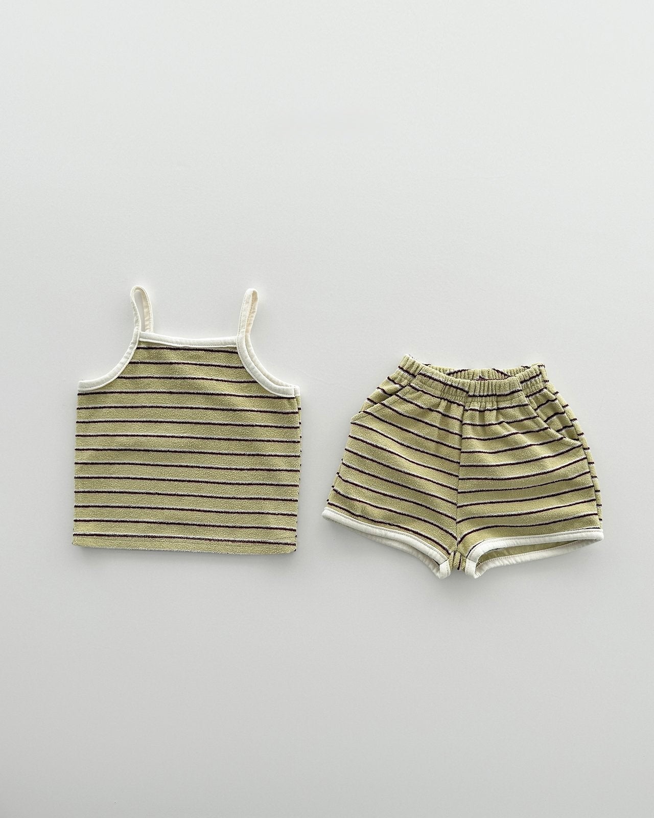 Baby Striped Terry Set | 2 Colors