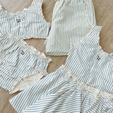 Asnou Swim Short | Blue Stripe