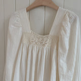 Mama's Vintage Puff Sleeve Dress | Cream