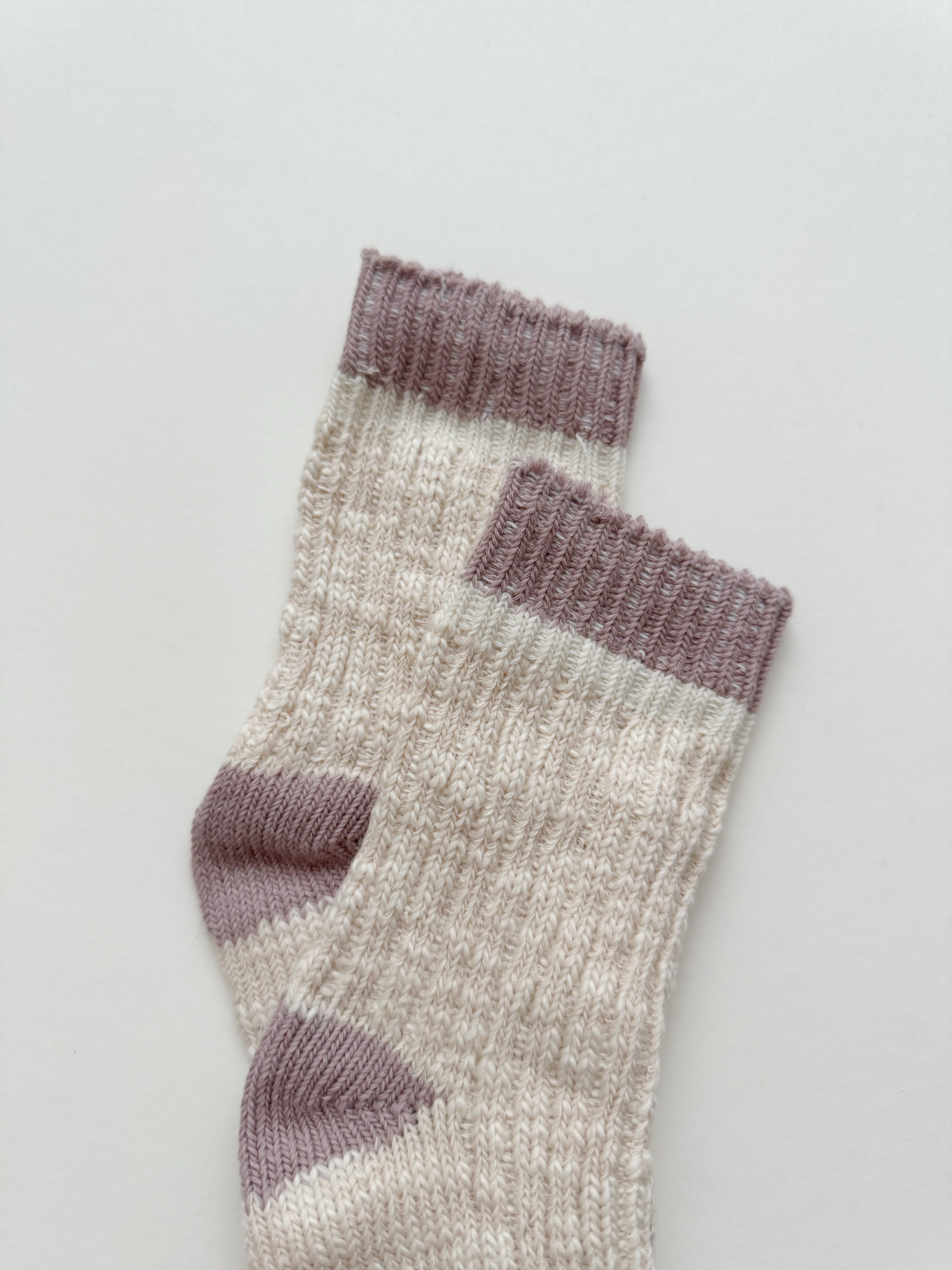 Knit Socks | Purple