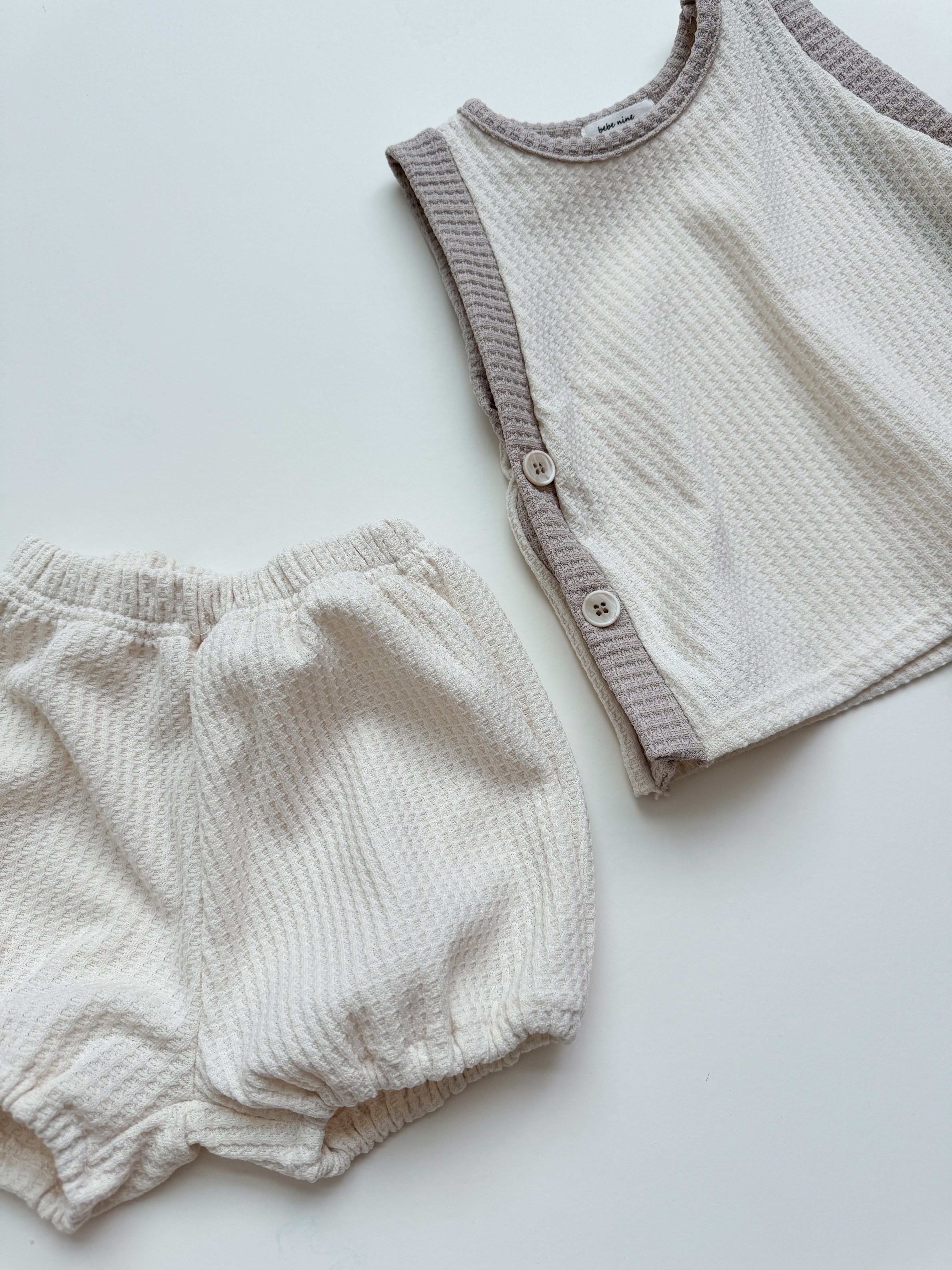 Baby Waffle Set | Cream
