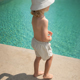Asnou Swim Short | Blue Stripe