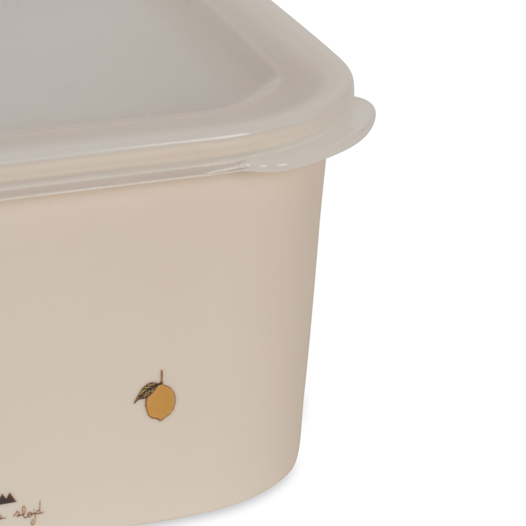 Nesting Food Container | Lemon