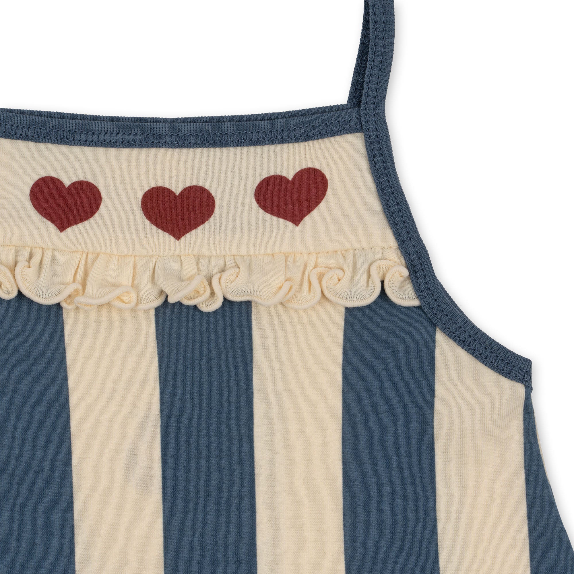 Classic Strap Top | Stripe Ecplise