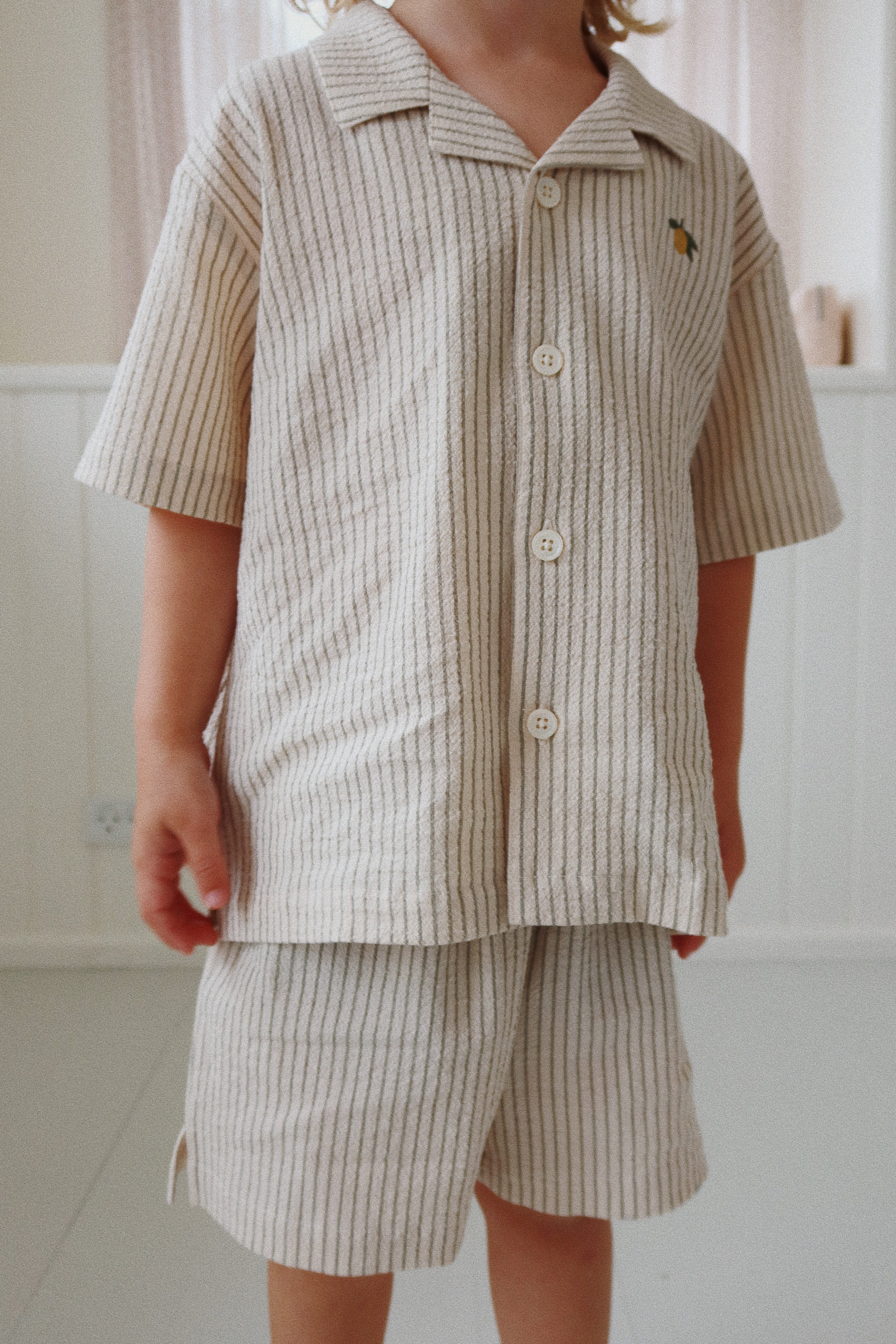 Elliot Shirt | Tea Stripe