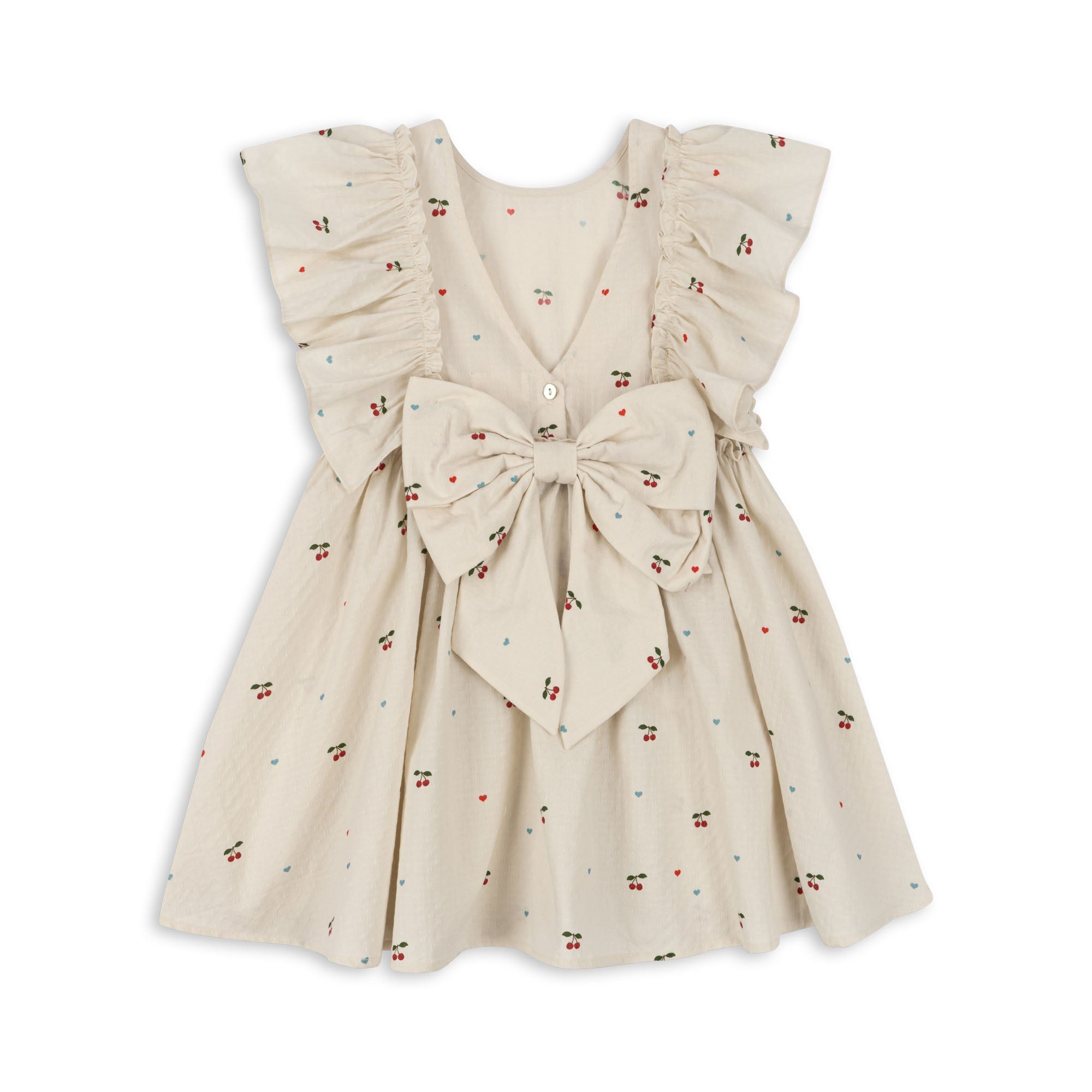 Evia Bow Dress | Cherry Ceour