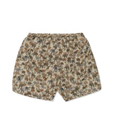Seersucker Swim Shorts - Safari