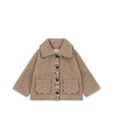 Cala Collar Frill Jacket | Oxford Tan