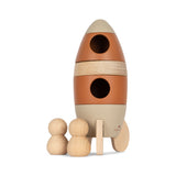 Stacking Wood Rocket