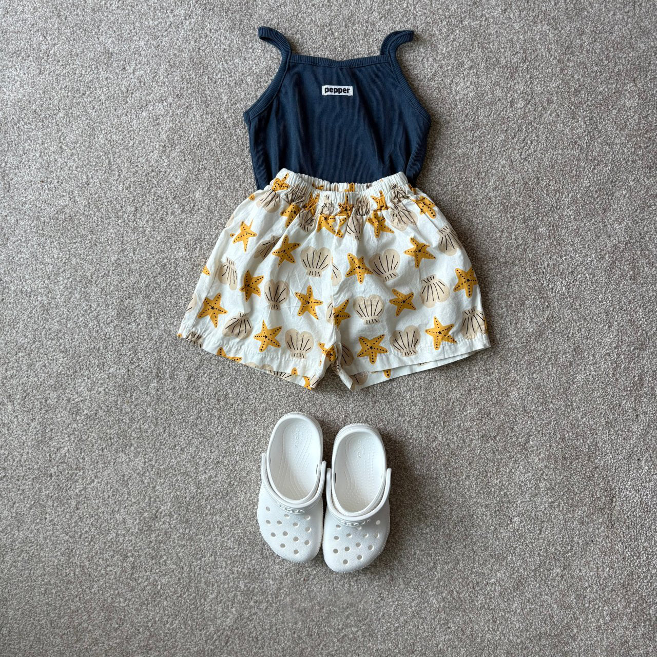 Shell Shorts | Yellow